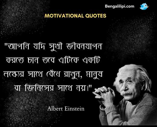 Albert Einstein quotes in bengali
