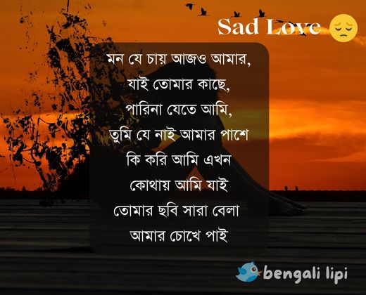 Emotional Bengali shayari
