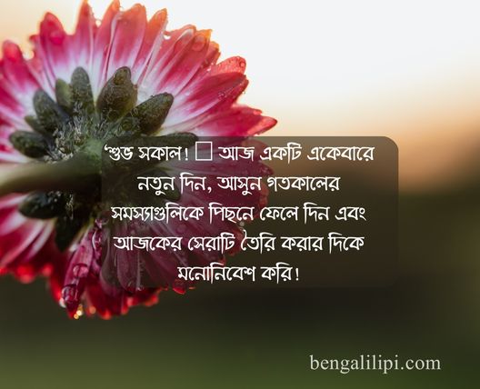good morning in bengali language